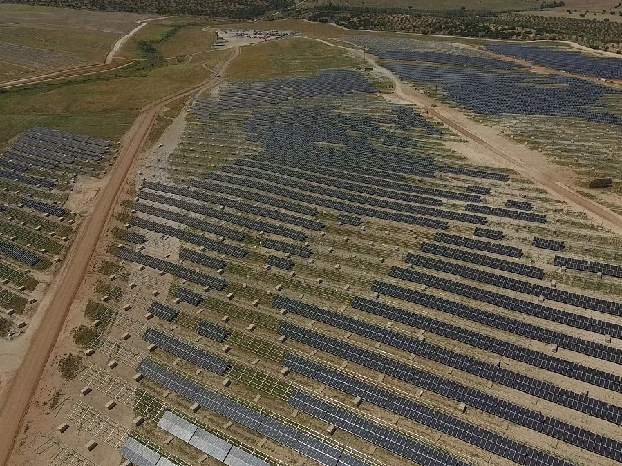 Iberdrola's photovoltaic project in Núñez de Balboa, Spain